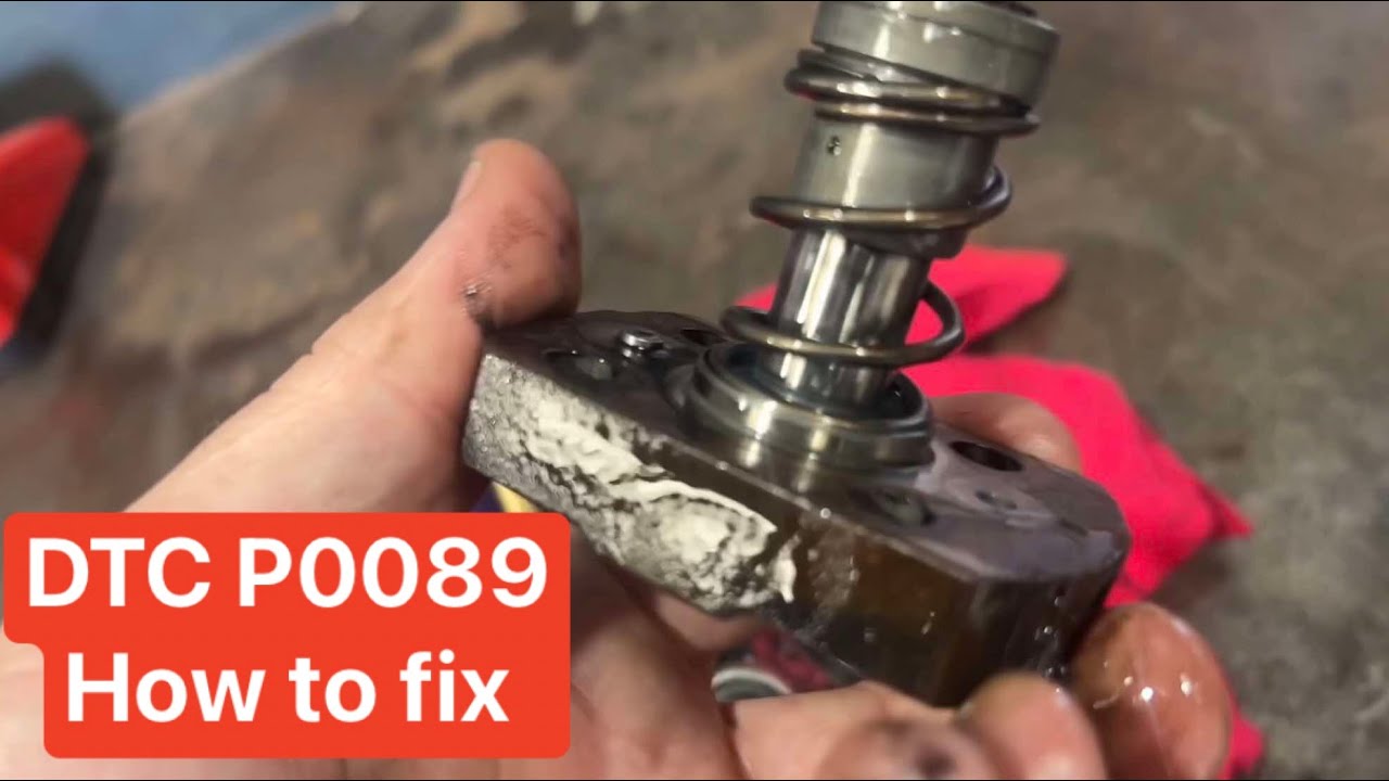 DTC P0089 - Ford Ranger / Mazda BT50 - How to fix