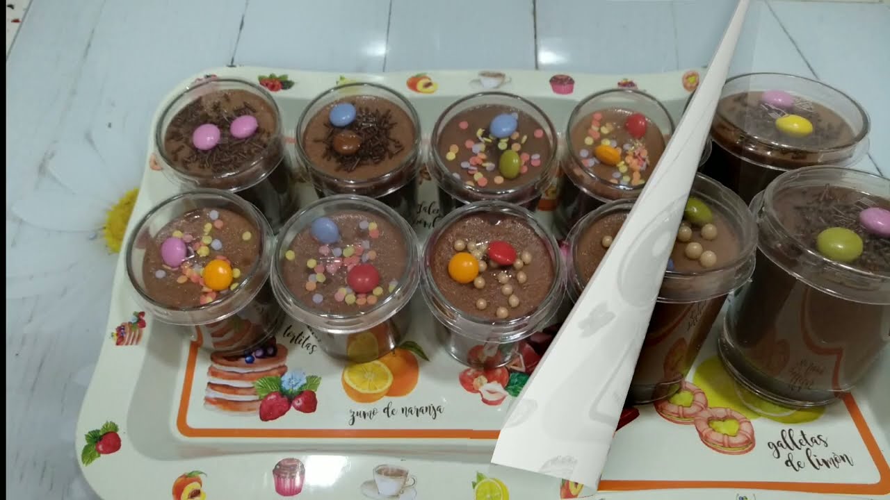 Cuajada de Nutella en mambo