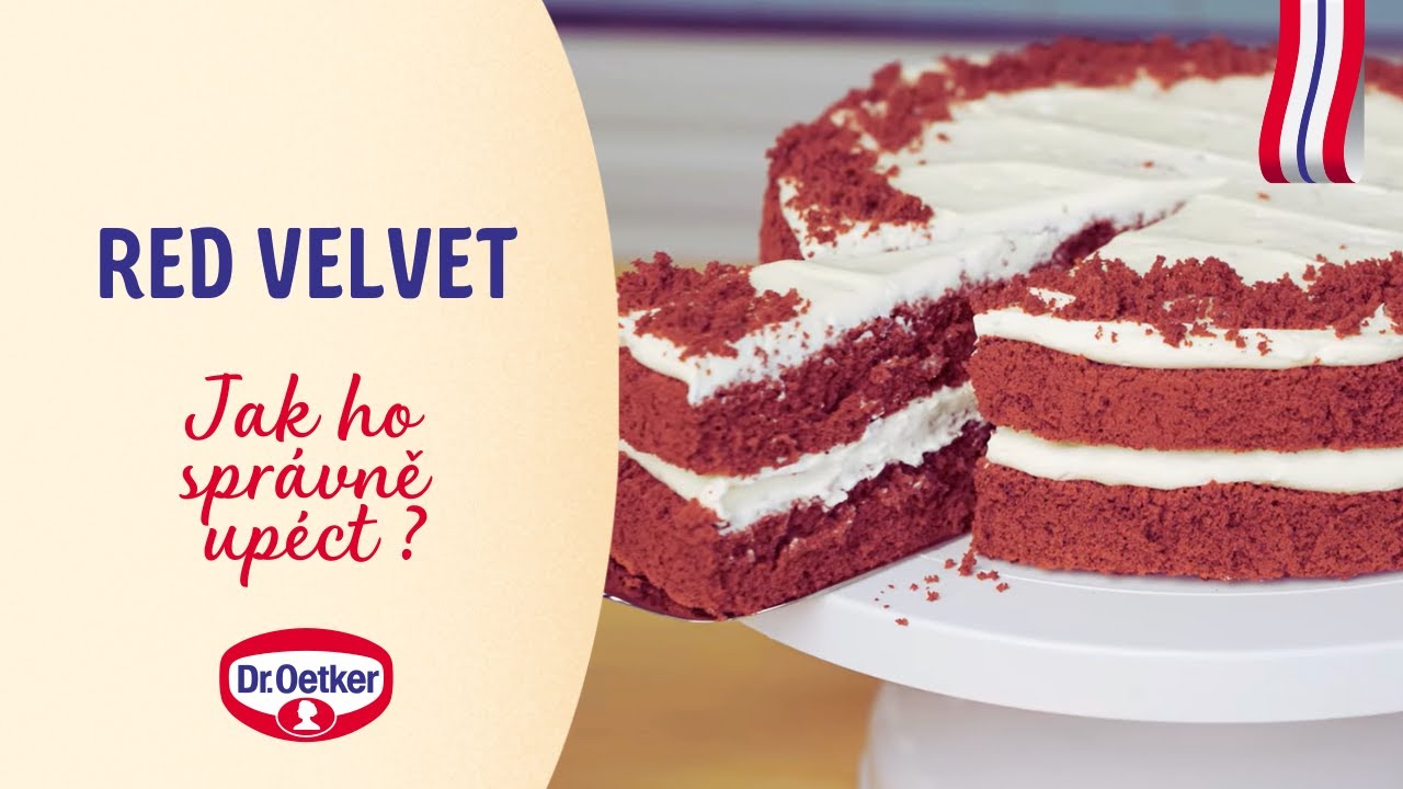 Red Velvet Dr. Oetker: Jak správně upéct Red Velvet dort?