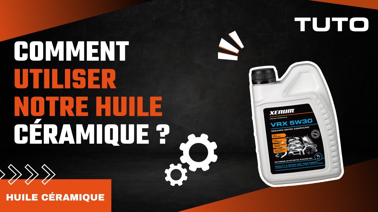 VIDANGE HUILE CERAMIQUE - avec notre partenaire ERIC PEYRARD - huile moteur céramique Xenum VRX