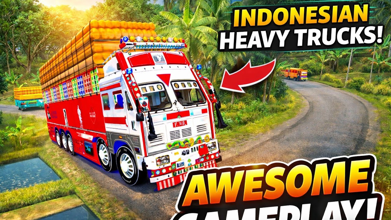 BHAARI TRUCK | KHATARNAK RAASTE 😱GALTI KA MATLAB CRASH 🚨 | YE ROAD TRUCK KE LIYE NAHI HAI ⚠️
