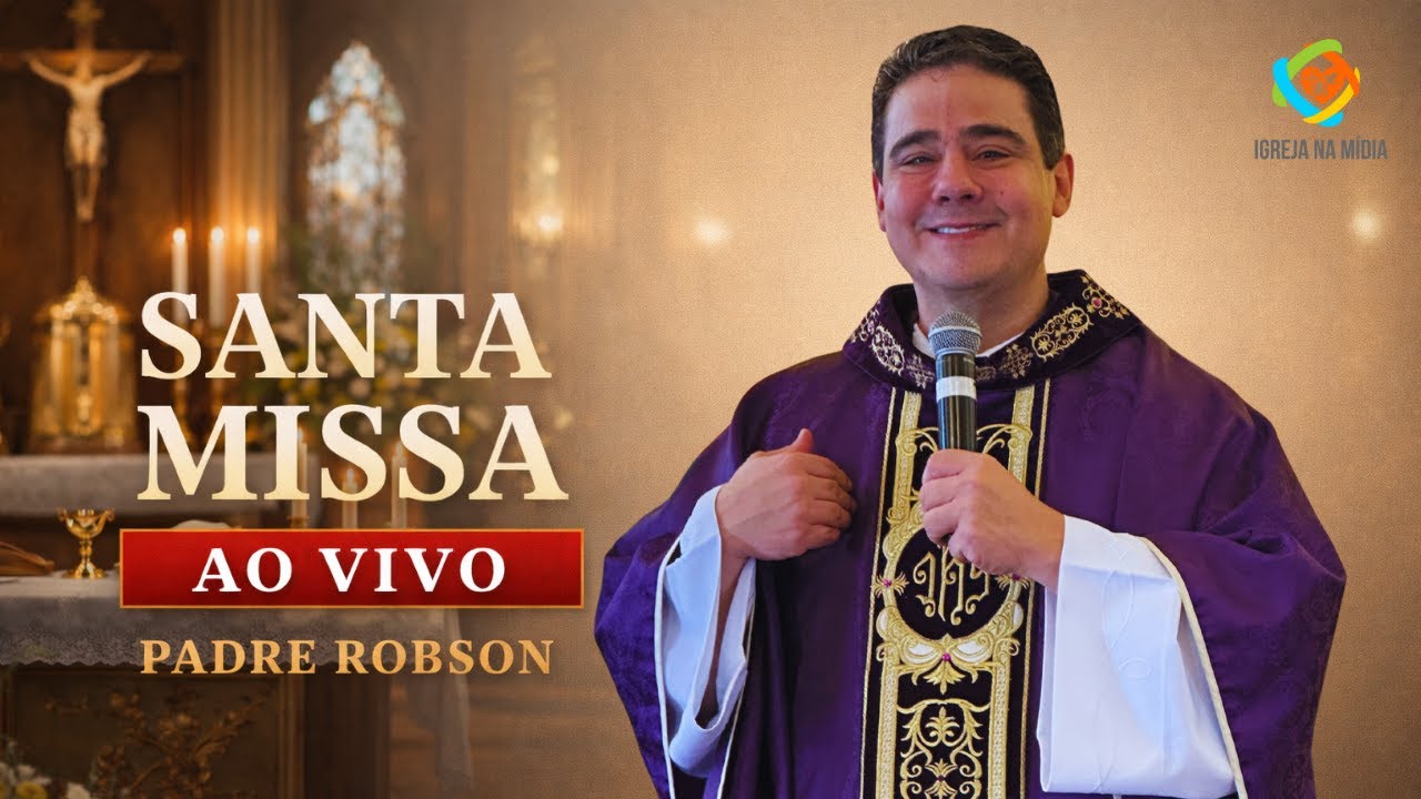Padre Robson de Oliveira AO VIVO | Santa Missa direto de Mogi das Cruzes SP