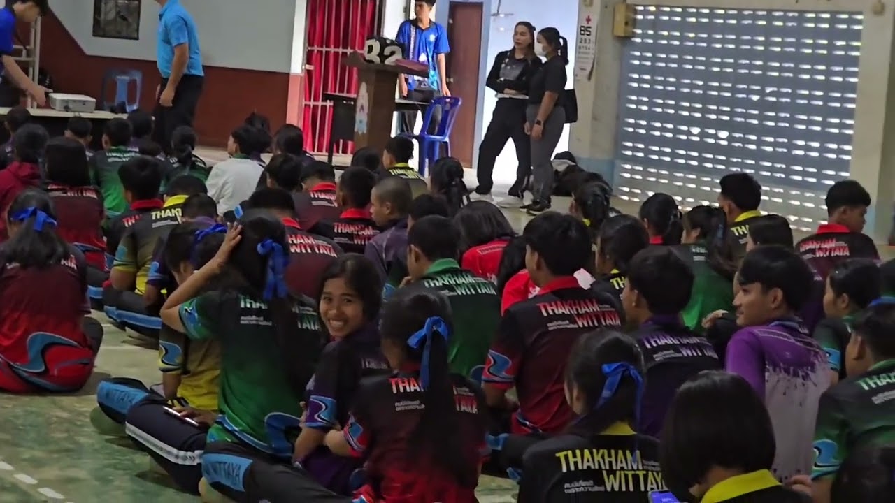 โรงเรียนท่าข้ามวิทยาจัดกิจกรรมอบรมสร้างความรู้ความเข้าใจเกี่ยวกับการเลือกตั้งและออกเสียงประชามติ 