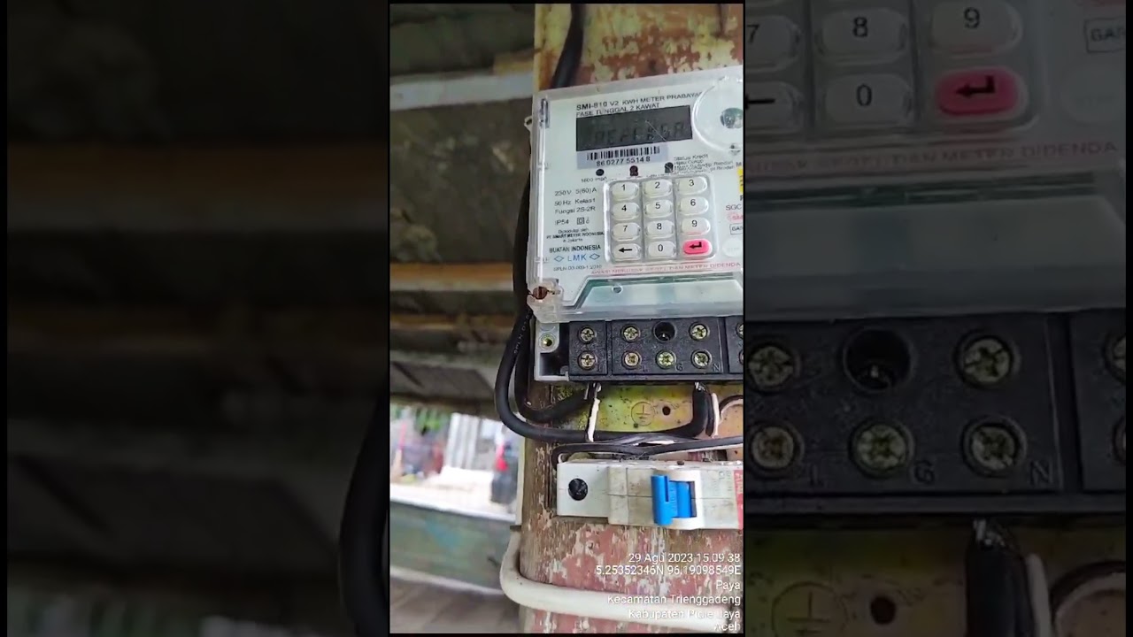 Modus Pencurian Arus Listrik PLN. KWH Meter Prabayar Tidak Ada Pulsa Listrik Bisa Menyala⚡#shorts