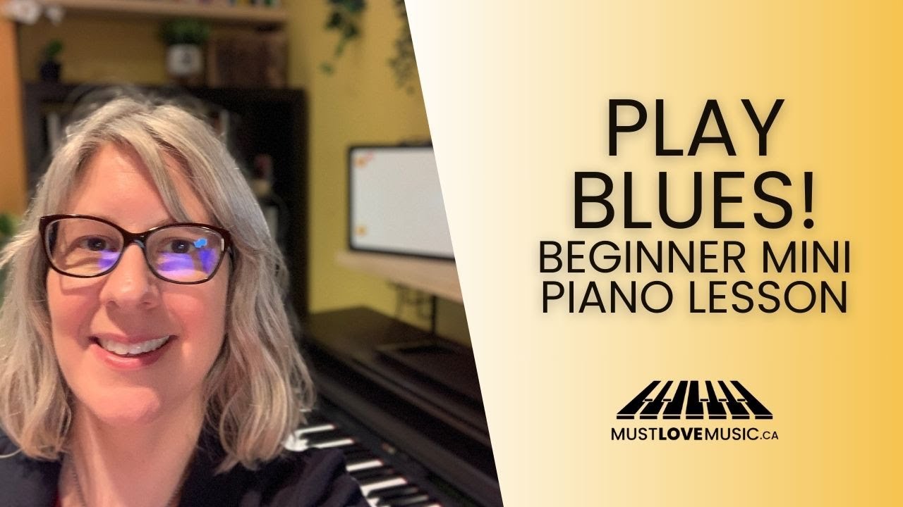 How to Play the 12 Bar Blues As a Beginner Piano Student