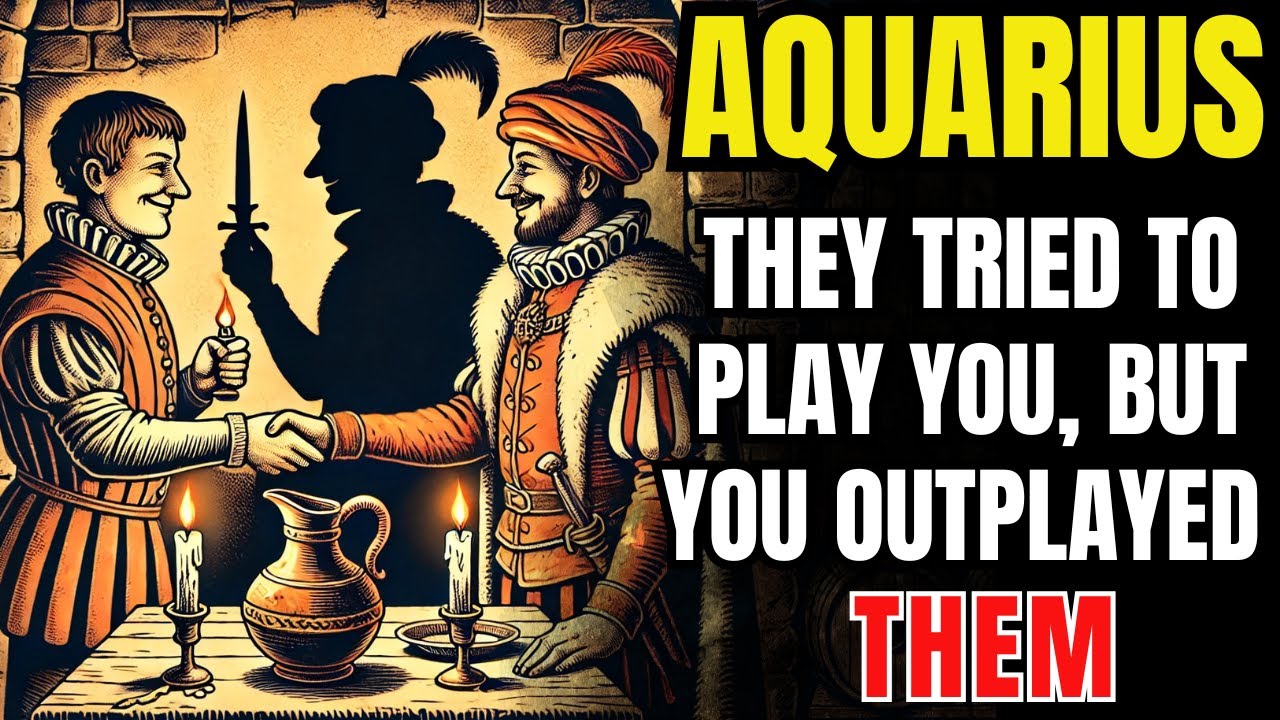 ♒🕯️ AQUARIUS – THEY TRIED TO PLAY YOU… BUT YOU OUTPLAYED THEM AT THEIR OWN GAME 👁️