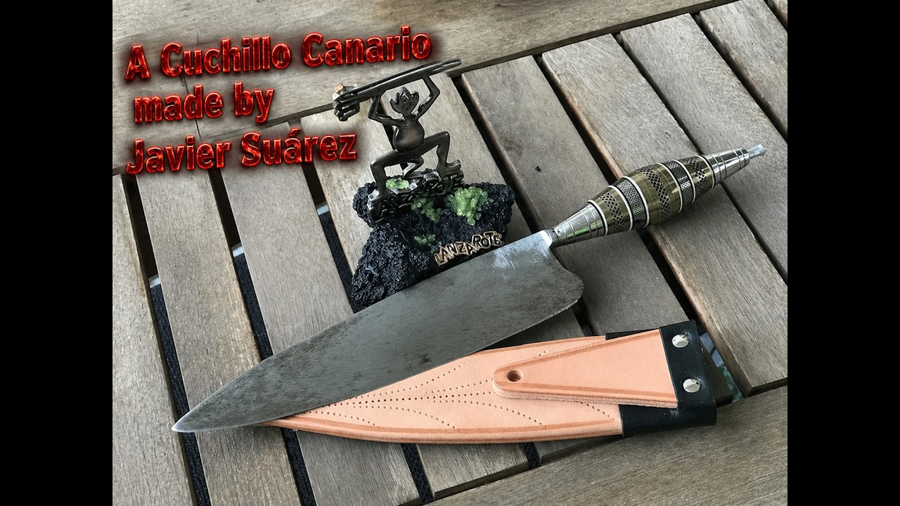 A Cuchillo Canario made by Javier Suárez (Lanzarote, Canary Islands, Aug. 2021)