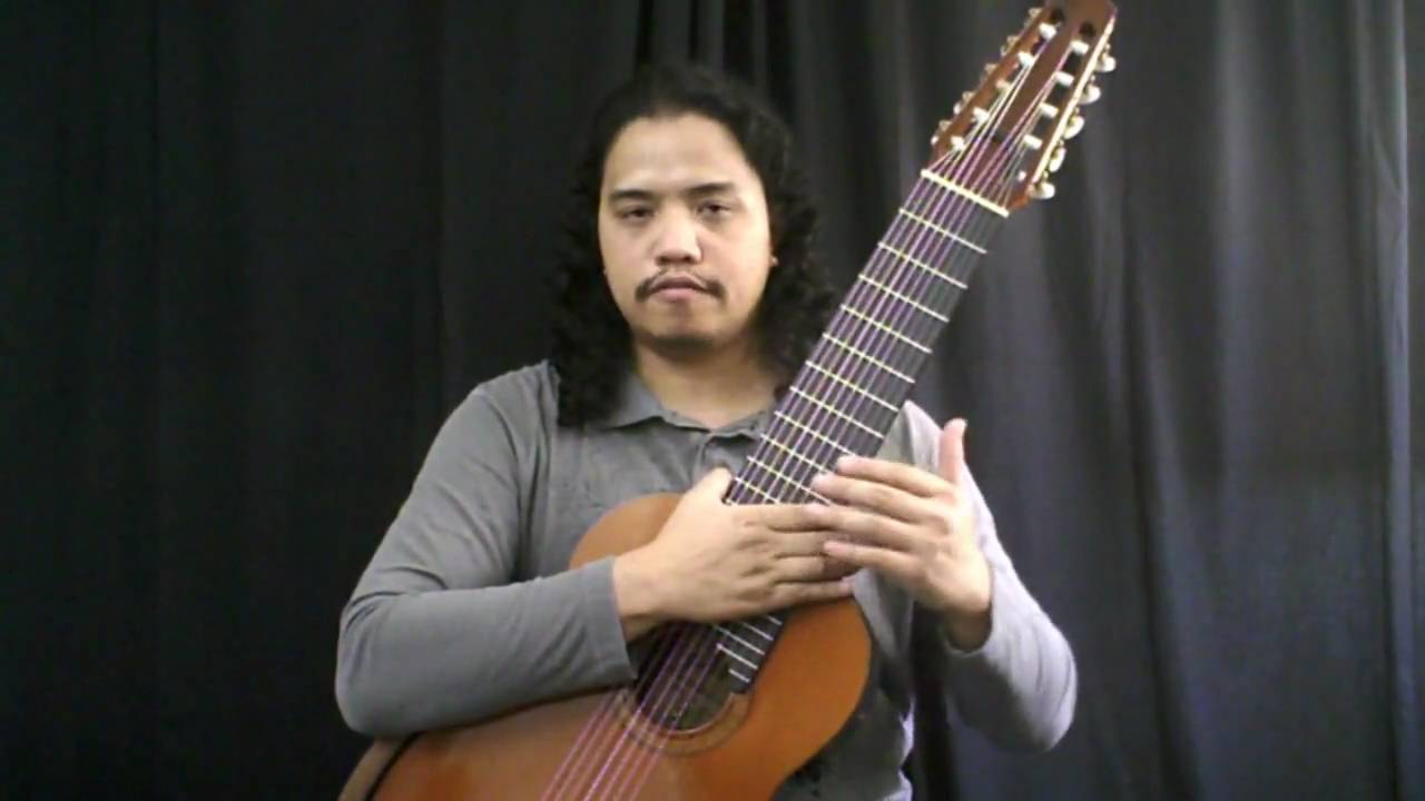 Perfecto De Castro talks about his 10-string Guitar