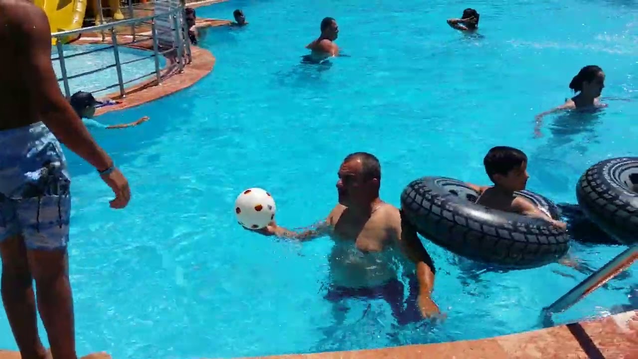 club cactus paradise hotel gümüldür animation pool turkey kudis