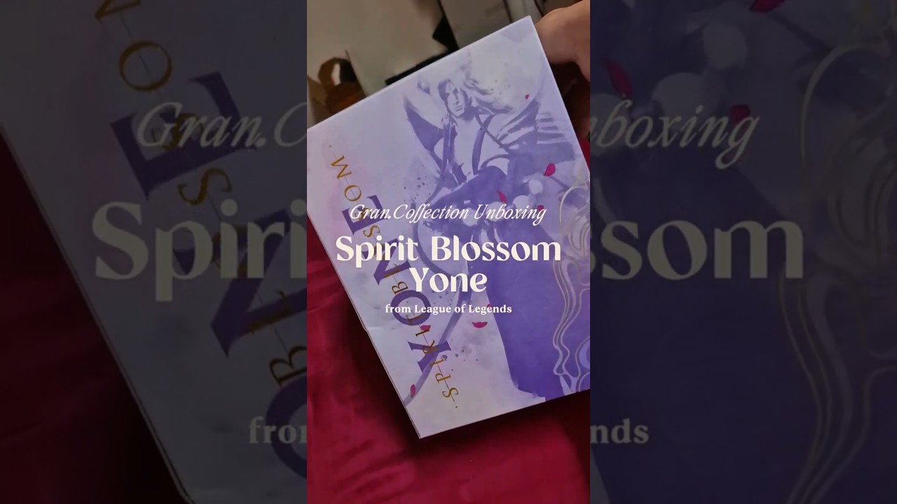 Unboxing Spirit Blossom Yone Beautiful piece, though the face could use more detail #leagueoflegends