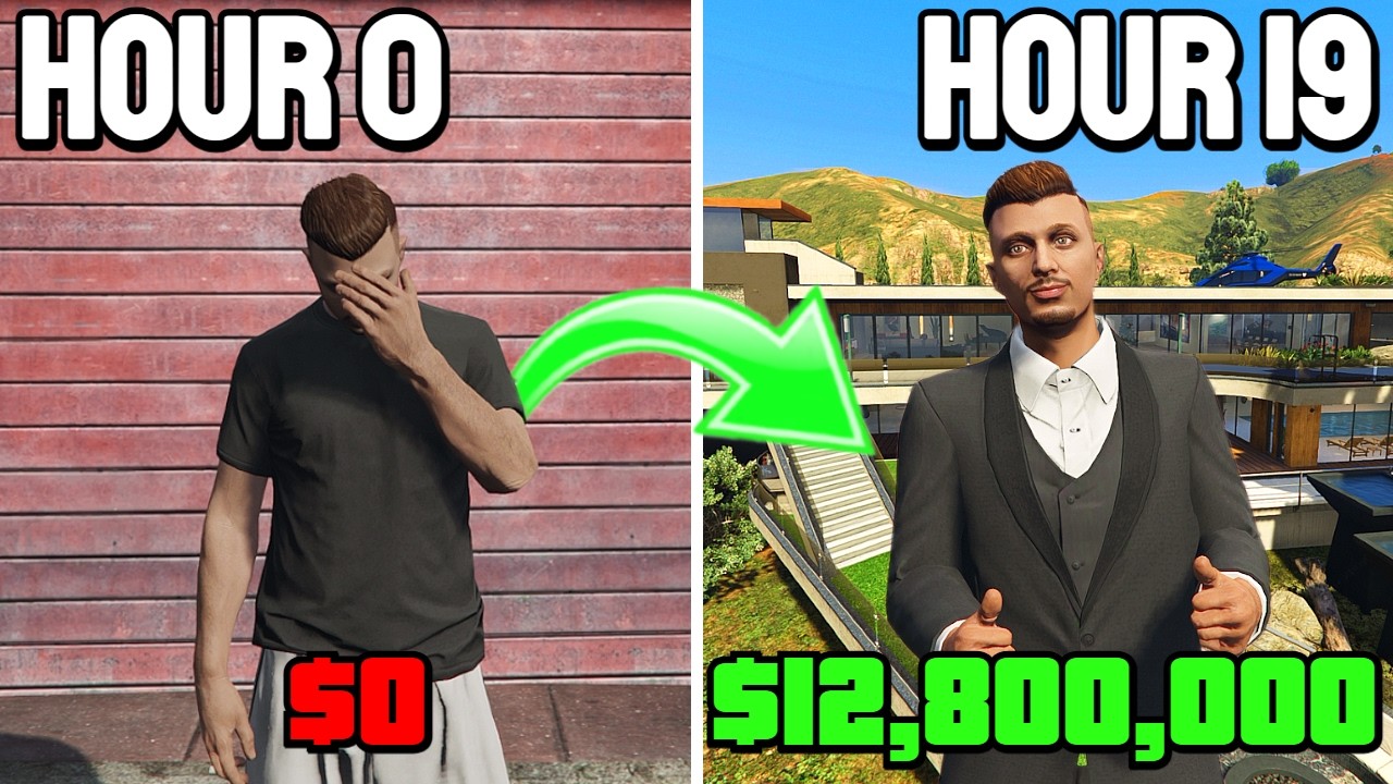 How Long Does it Take to Get A Mansion on a Brand New Account in GTA Online?