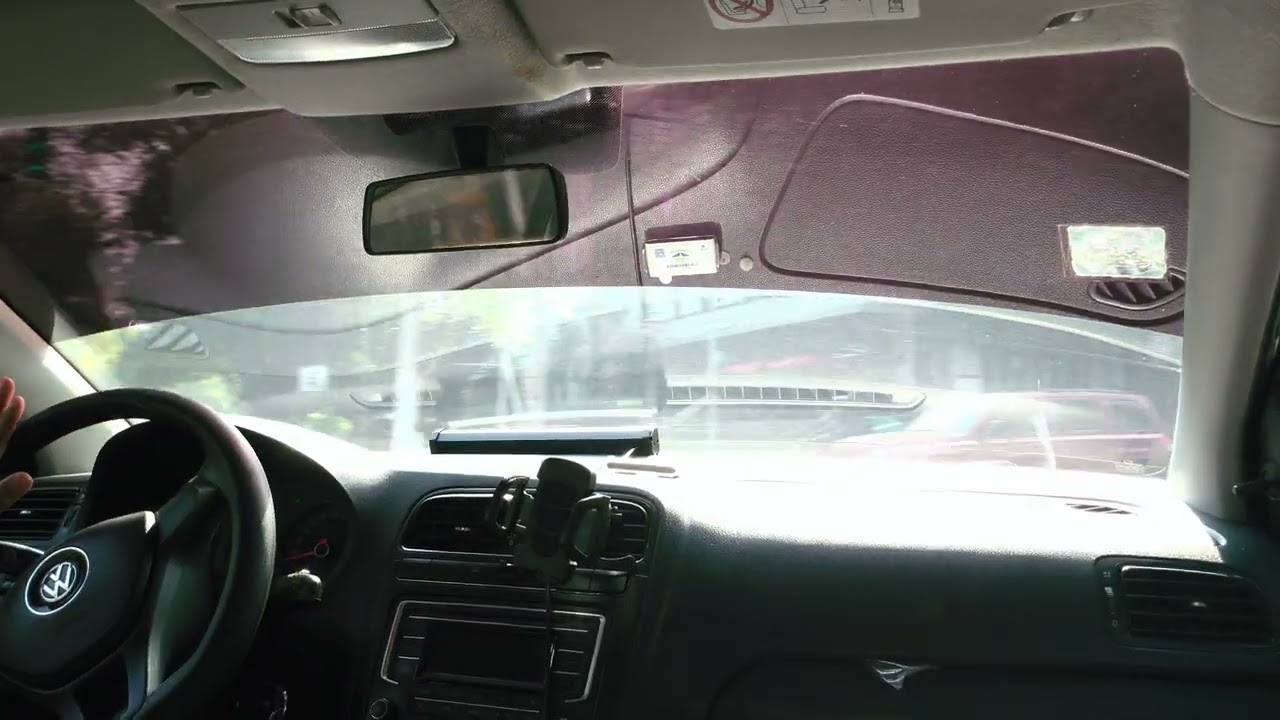Asmr pov drive vw polo 