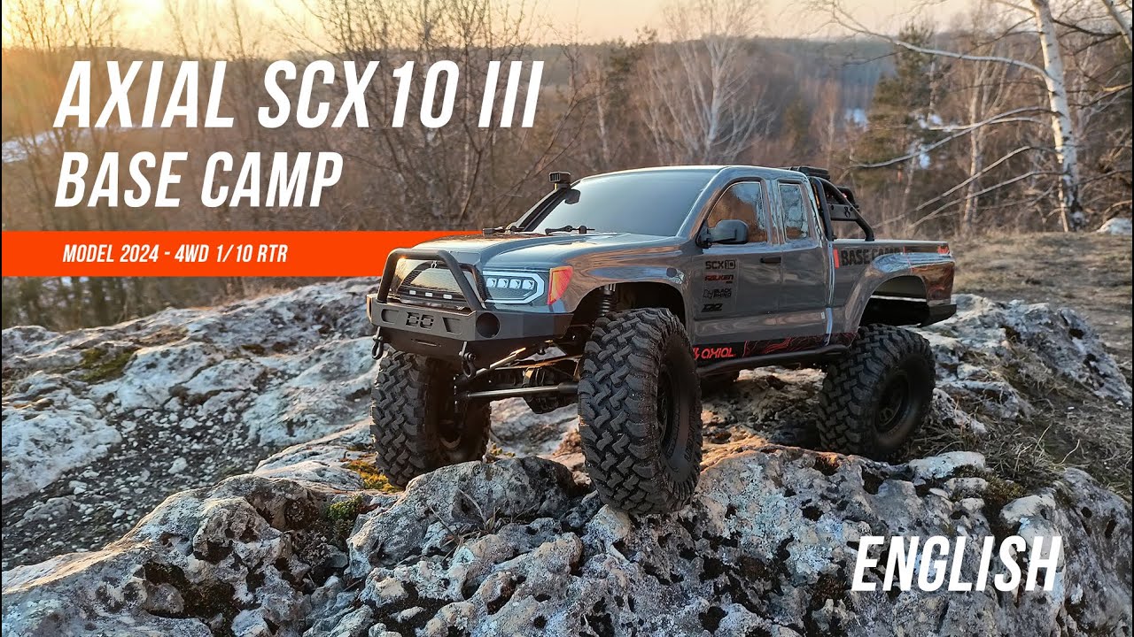 AXIAL SCX10 III Base Camp 2024 4WD RTR english #axial
