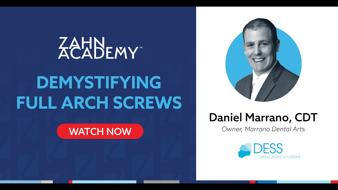 On-demand Webinar: Demystifying Full Arch Screws