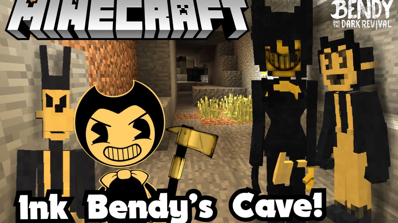 Bendy Finds Ink Bendy’s Home! (BATIM Minecraft | Mod Showcase)