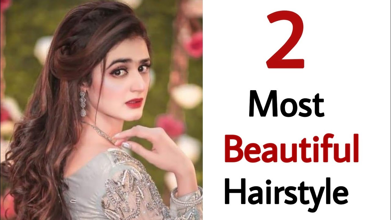 2 most beautiful hairstyle - new gorgeous hairstyle | unique hairstyle | easy hairstyle | hairstyle