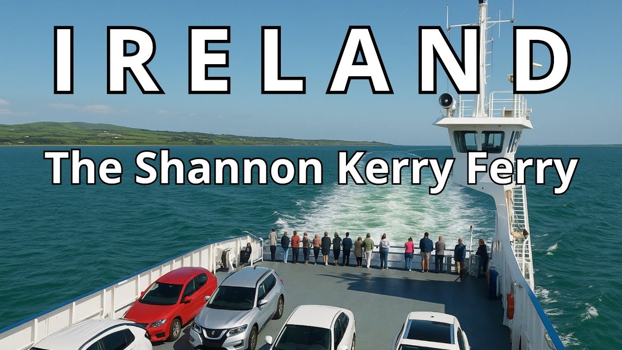 Crossing the Shannon Ferry | Scenic Journey to County Kerry, Ireland #ShannonFerry #IrelandTravel