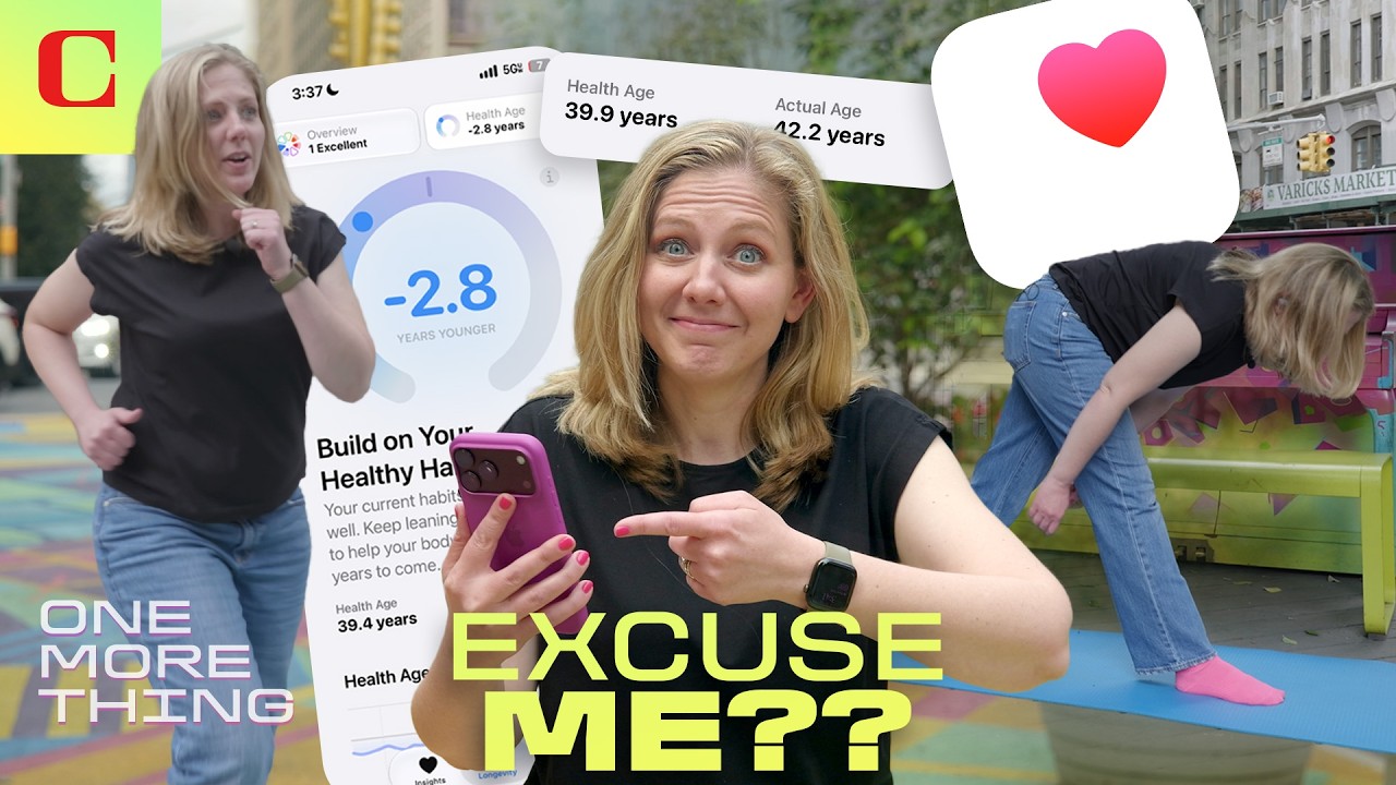 Тест на &laquo;биологический возраст&raquo; от Apple пугающе честен | One More Thing