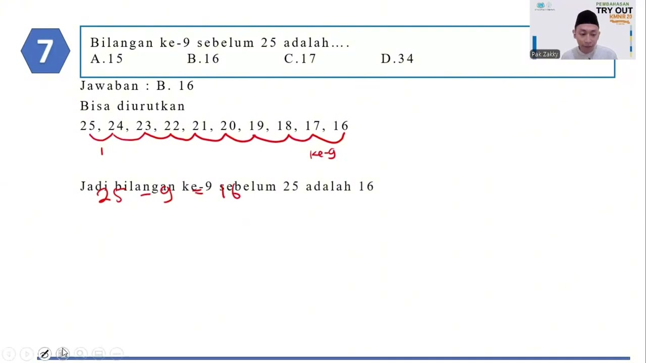 PEMBAHASAN SOAL TRY OUT 2 KELAS 1-2 PART 1