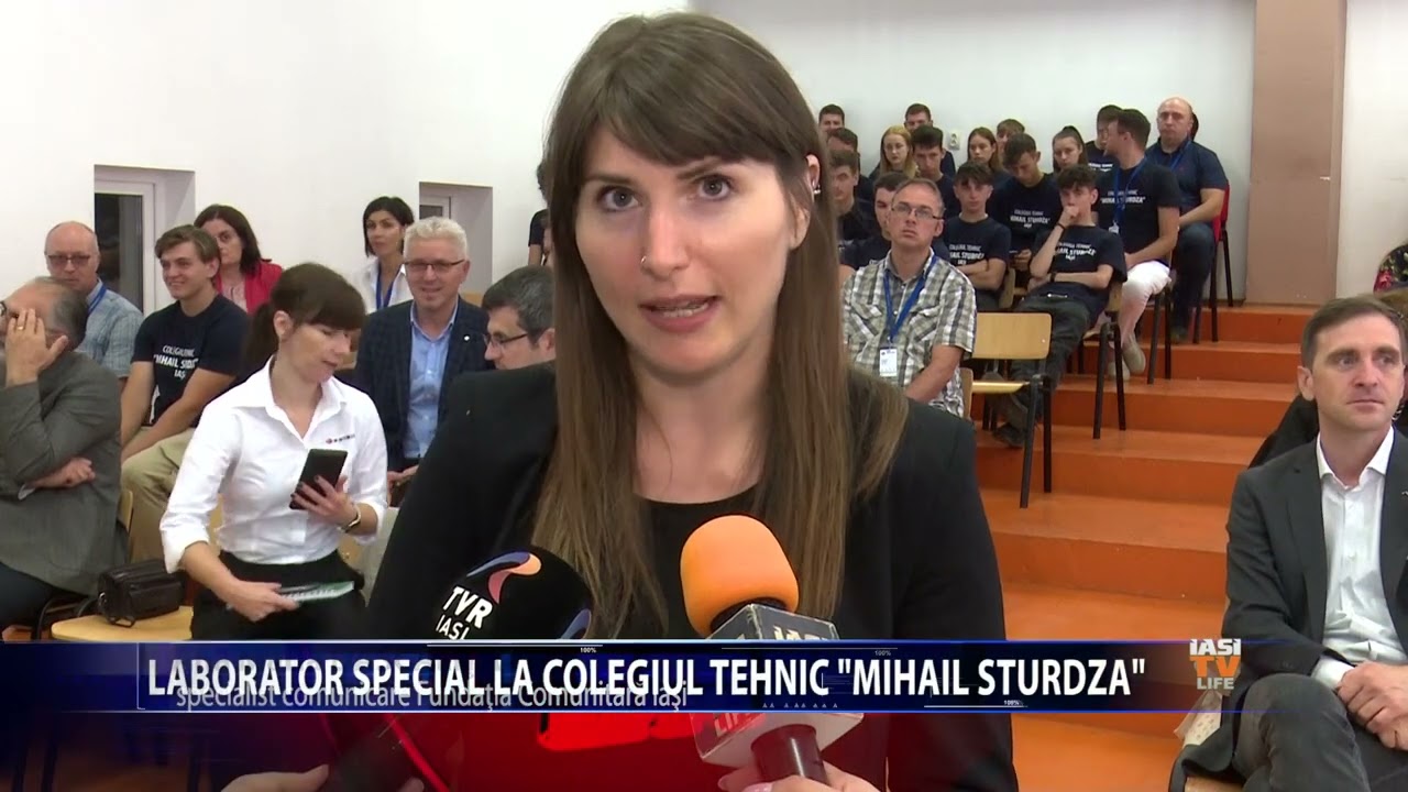 LABORATOR SPECIAL LA COLEGIUL TEHNIC ”MIHAIL STURDZA”