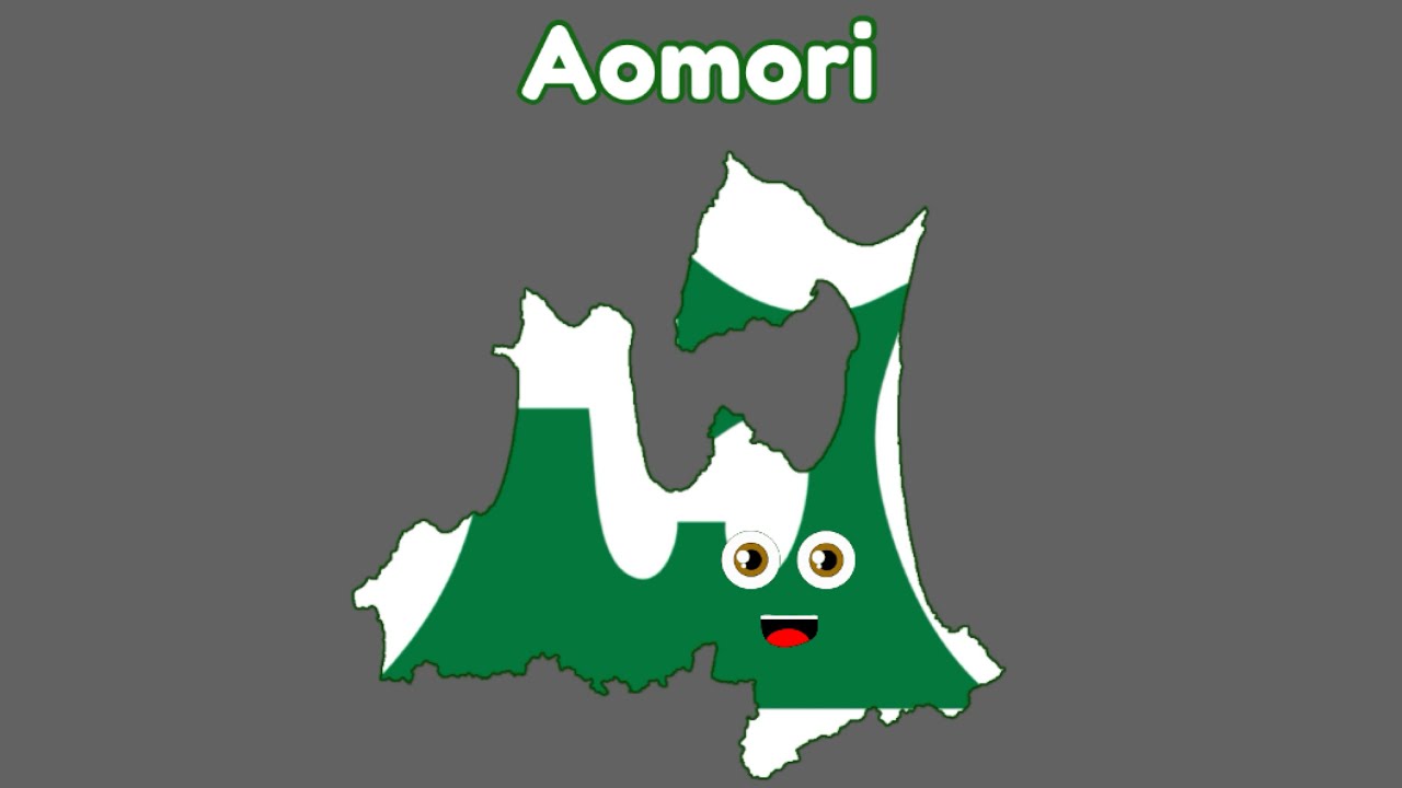 Aomori geography/japanese prefecture fan song!