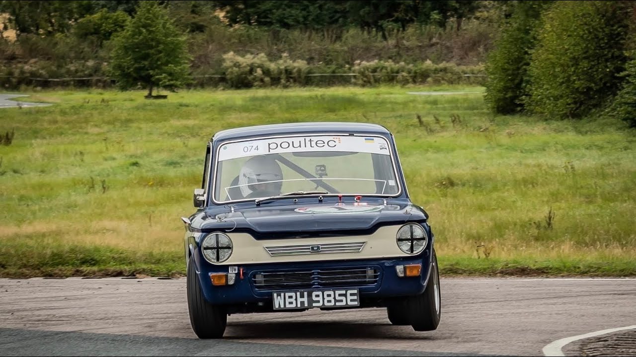 Onboard Hillman Imp - Curborough sprint