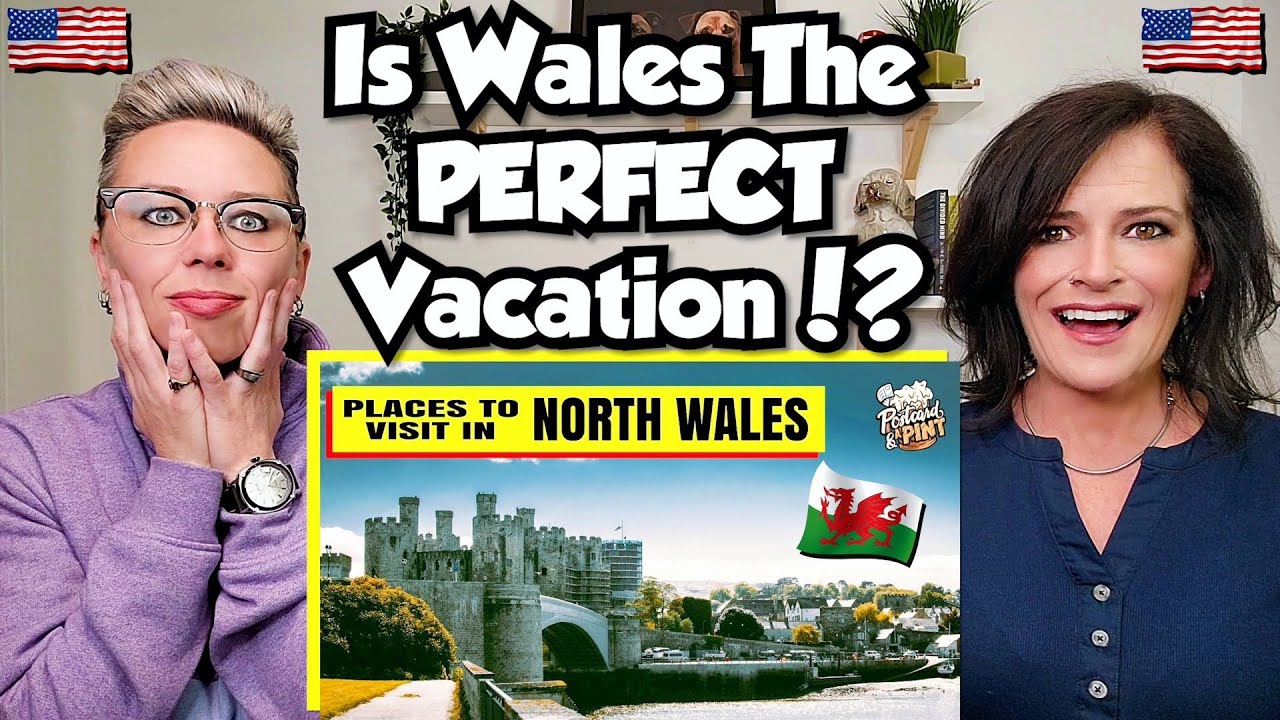 American Couple Reacts: North Wales Travel! Brilliant Places To Visit! FIRST TIME REACTION!