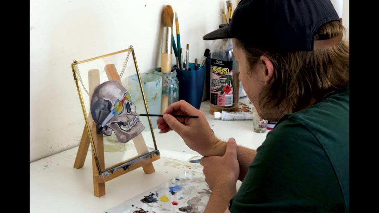 How to PAINT ON GLASS! live commentary tutorial