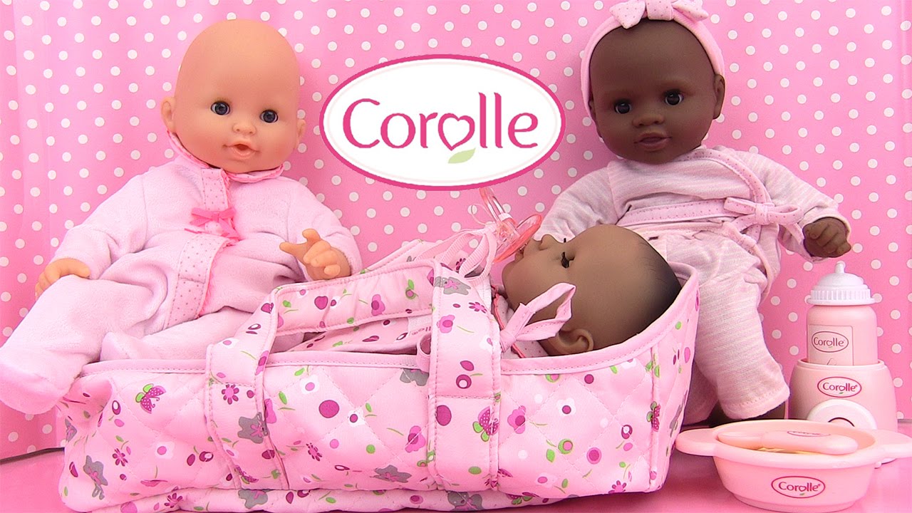 Corolle Bébé Mon Premier Couffin Poupée Baby Doll Moses Basket
