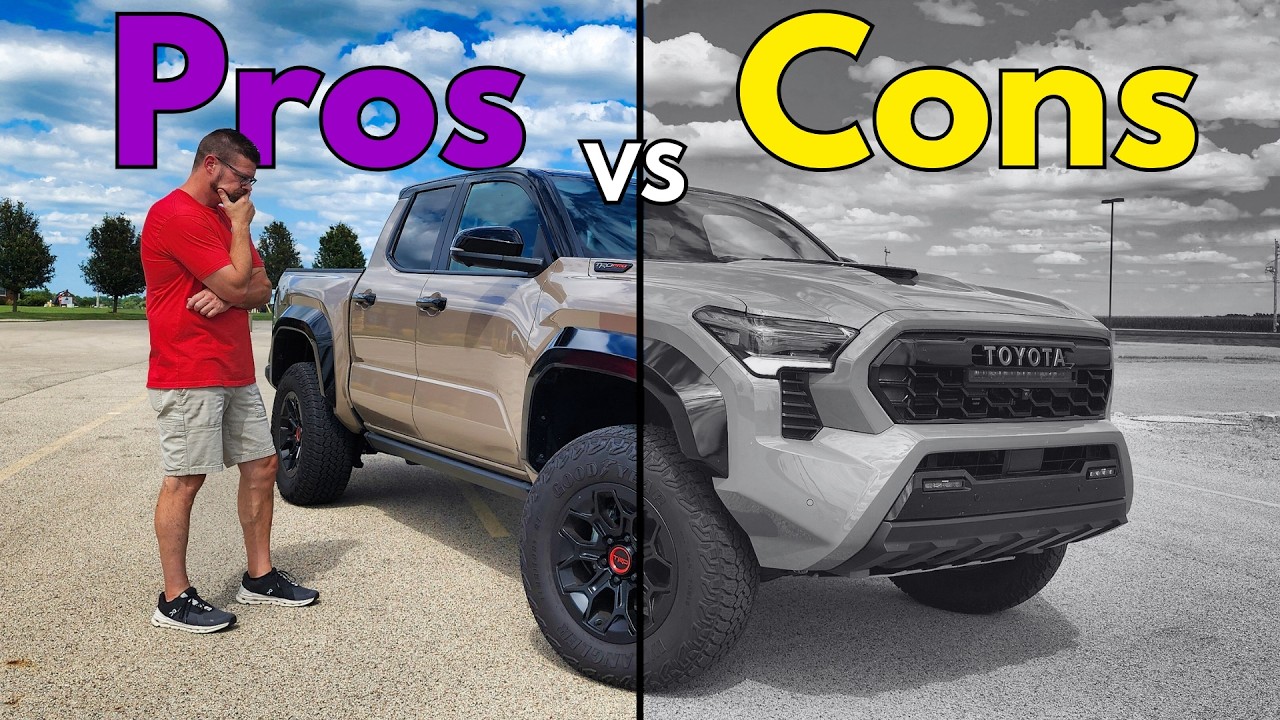 10 PROS & CONS of the 2025 Toyota Tacoma!