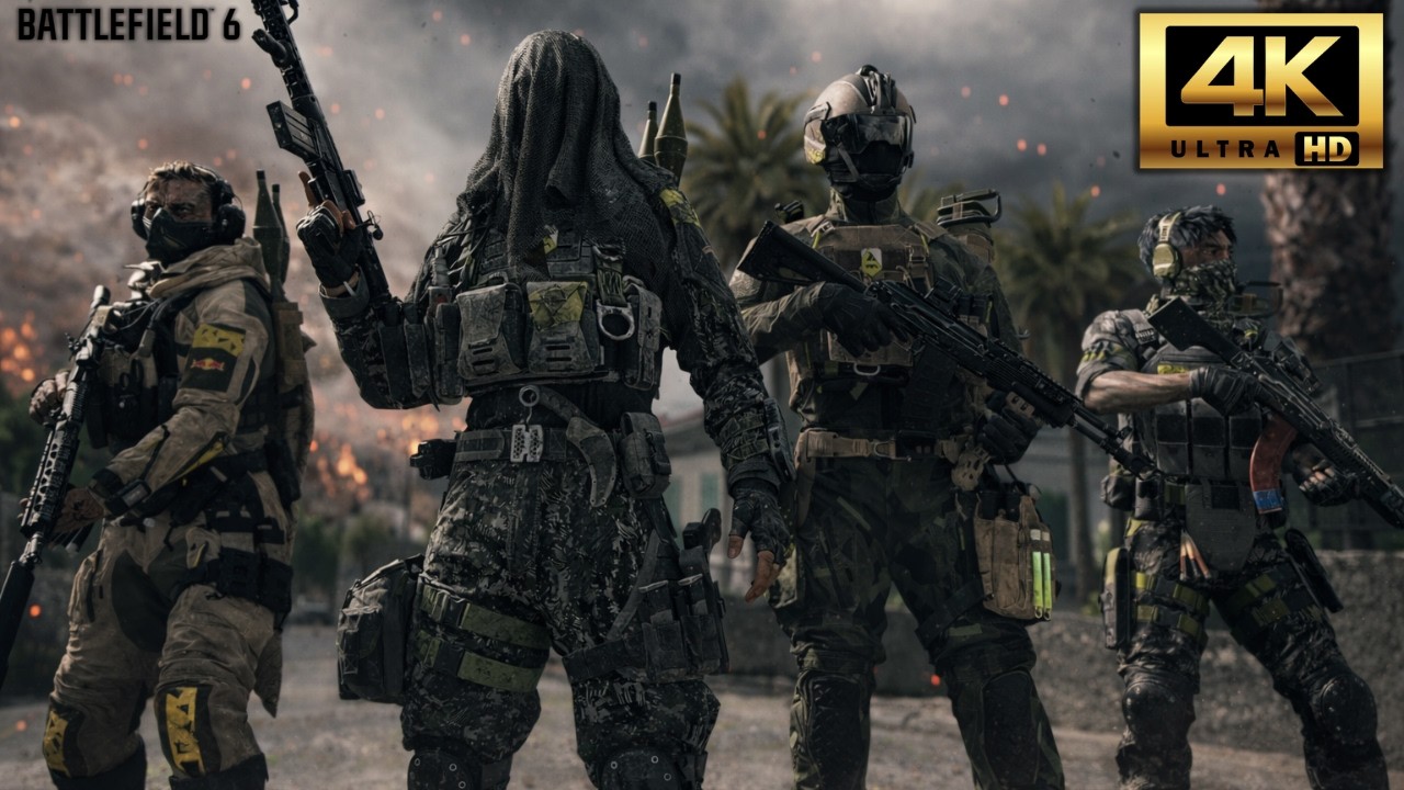 Battlefield 6 – ALL OUT WARFARE in 4K | Cinematic Gameplay (No Commentary)