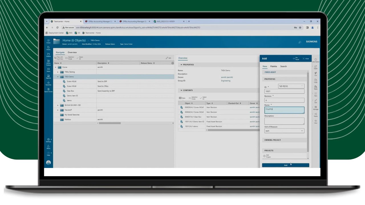 Интеграция Teamcenter ERP с корпоративными приложениями и Active Integration Gateway — PROLIM Tec...