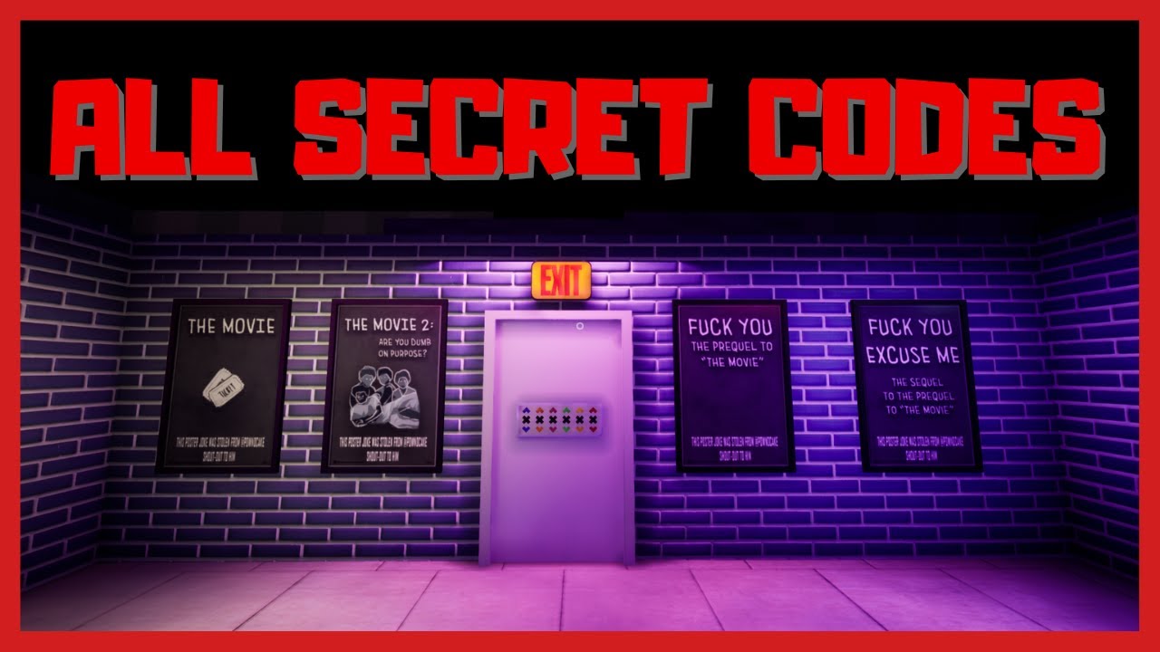 Toilet Chronicles - All Secret Codes [Guide to Exit Door]