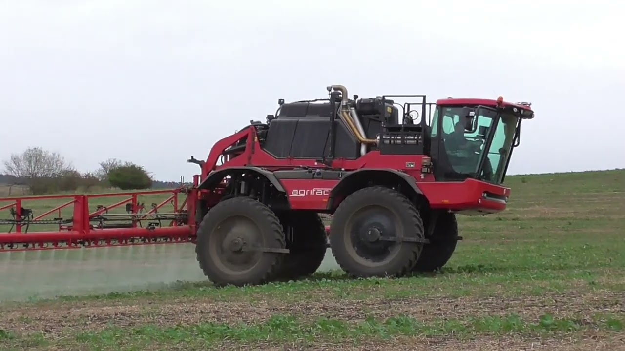 Tratament Rapiță cu autopropulsata Agrifac Condor 5