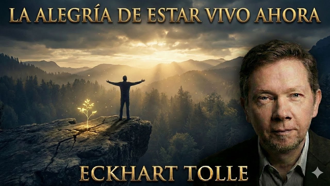 ECKHART TOLLE  La Alegría De Estar Vivo Ahora