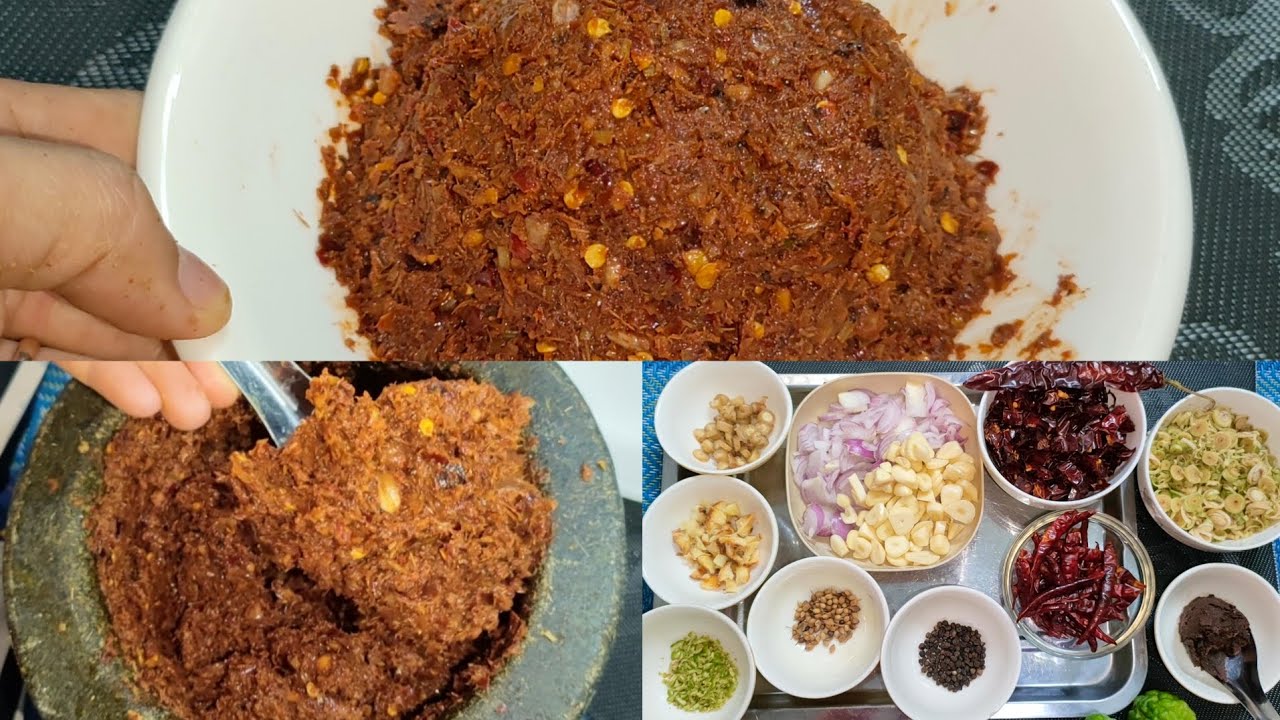 របៀប បុកគ្រឿងកែង យកទៅស្លរធ្វើអីក៏បានដែរទុកបានយូរមិនចេះខូច | Versatile Long-Lasting Curry Base