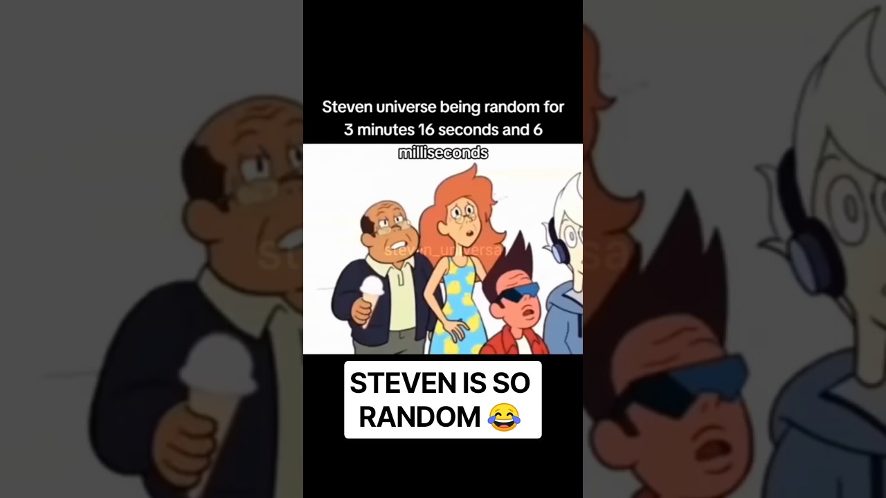 Steven Universe Being Absolutely RANDOM for 27 Seconds 😂 #stevenuniverse #usa #steven #animation