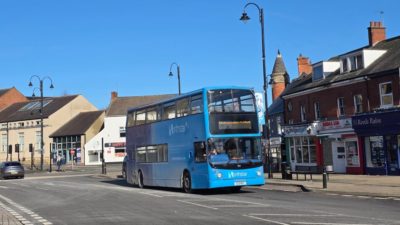 X22  - Chester Le Street to Metrocentre Full Journey - 414 G23NST absolute machine!