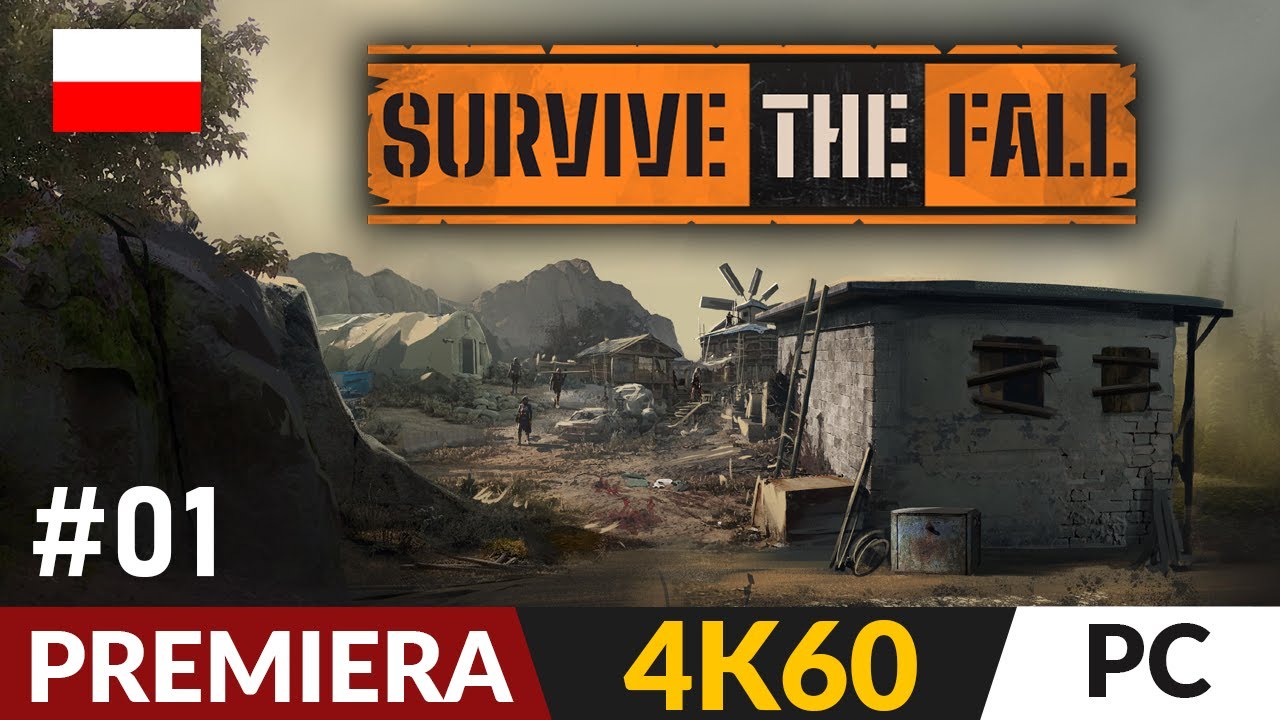 Survive the Fall PL ⛺️ #1 (odc.1) 🌗 Polski survival | Gameplay po polsku 4K