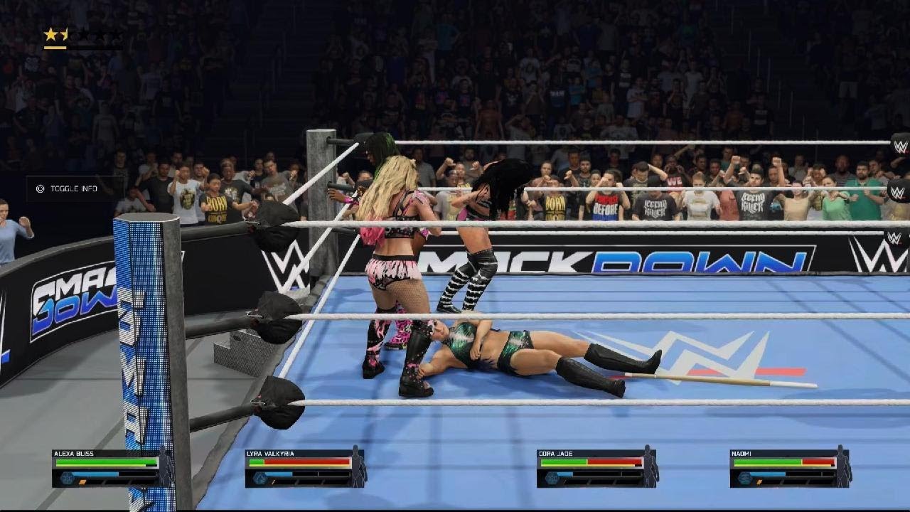 Jade vs Bliss vs Valkyria vs Naomi mitb qual