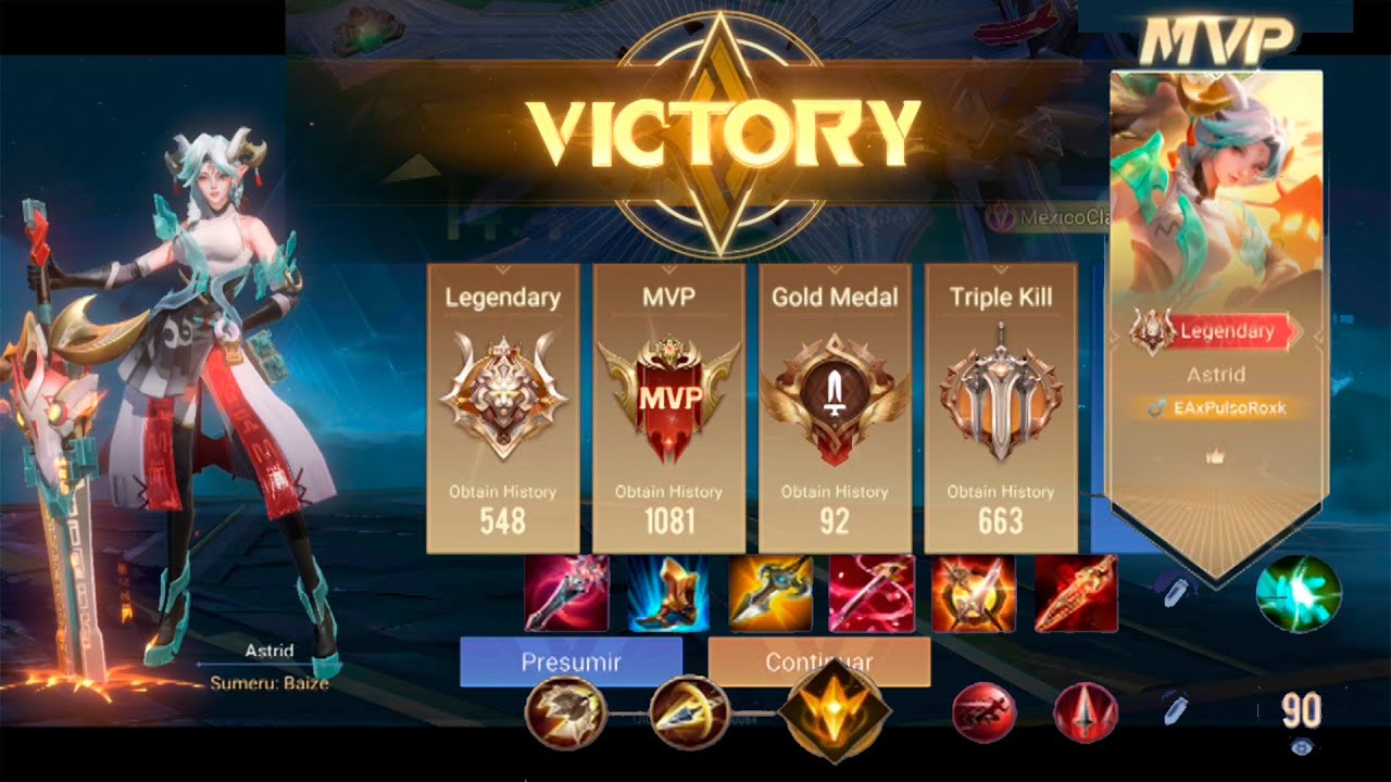 Astrid Destroza Todo  BUILD+ARCANAS+Encantamientos AOV Mastering Arena of Valor MARZO 2025