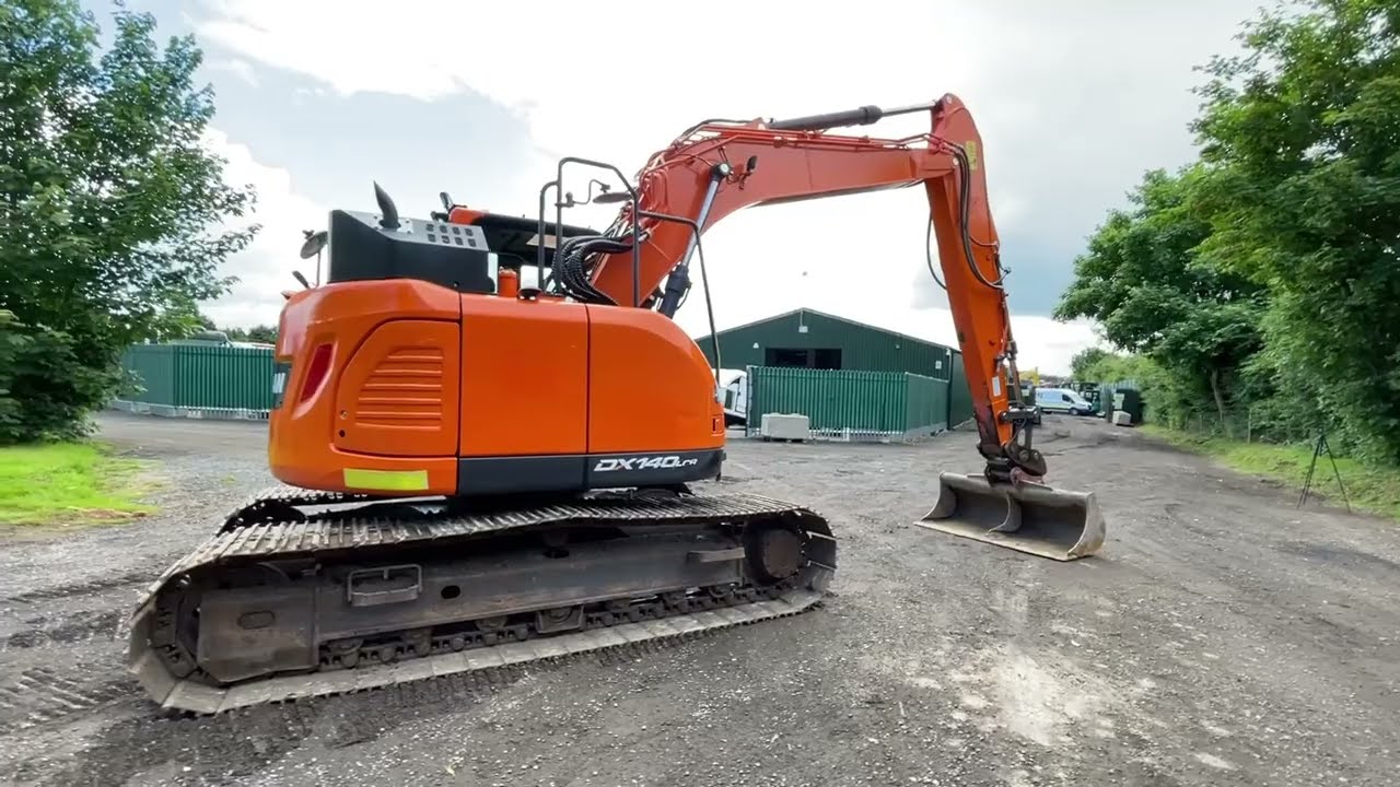2019 Doosan DX140 LCR 5 Excavator SHP0056