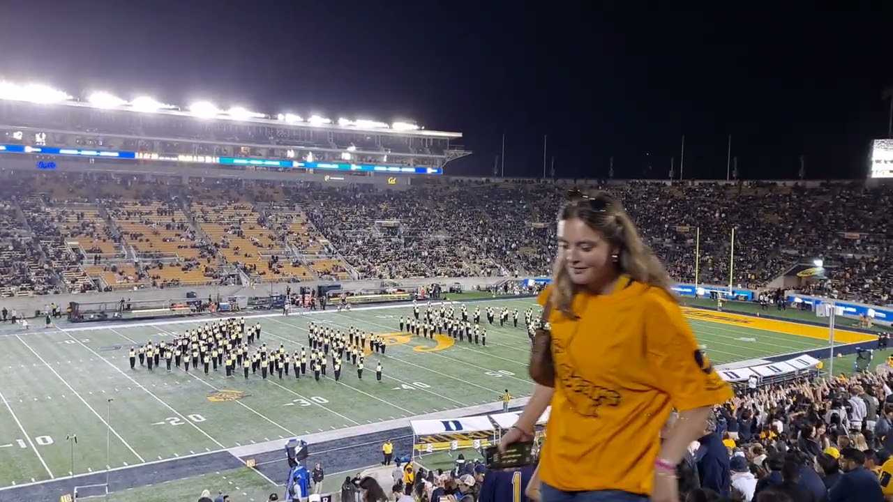 Cal Band Broadway Halftime Show (Cal vs Duke) #goldenbears