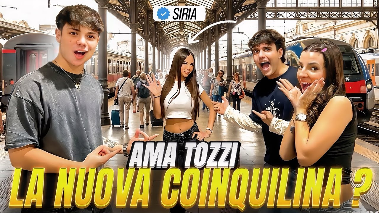 È ARRIVATA LA NUOVA COINQUILINA (c’è qualcosa con tozzi?)