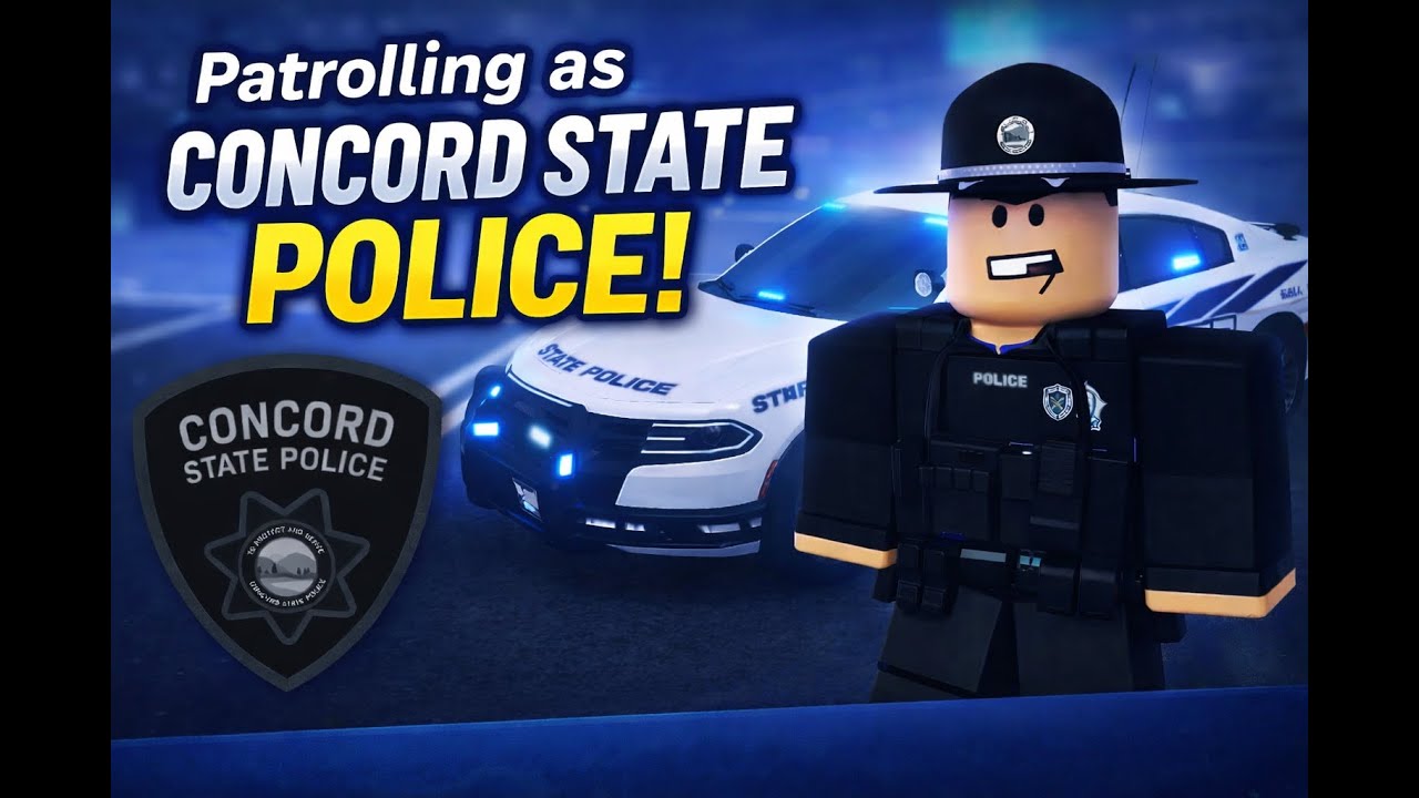 Patrolling as Concord State Police