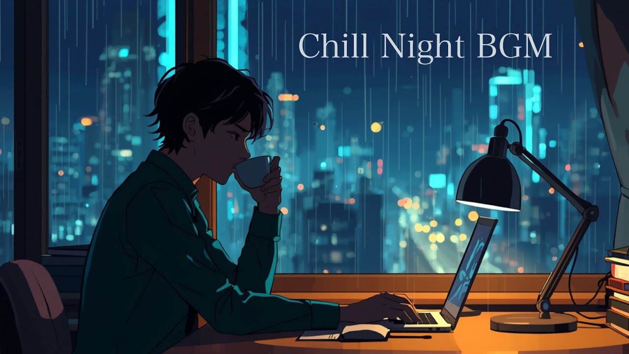 City Pop Night 🌙 | Romantic & Relaxing Instrumental Music for Night Drive (1 Hour)