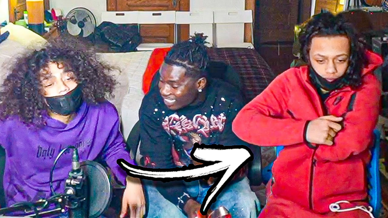 Baby Glo x Adot Balla выставляют оружие на стриме NOTICUZ!!!