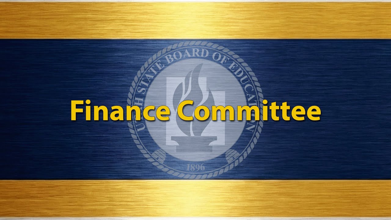 2026-05-08 | Finance Committee (Live) | USBE