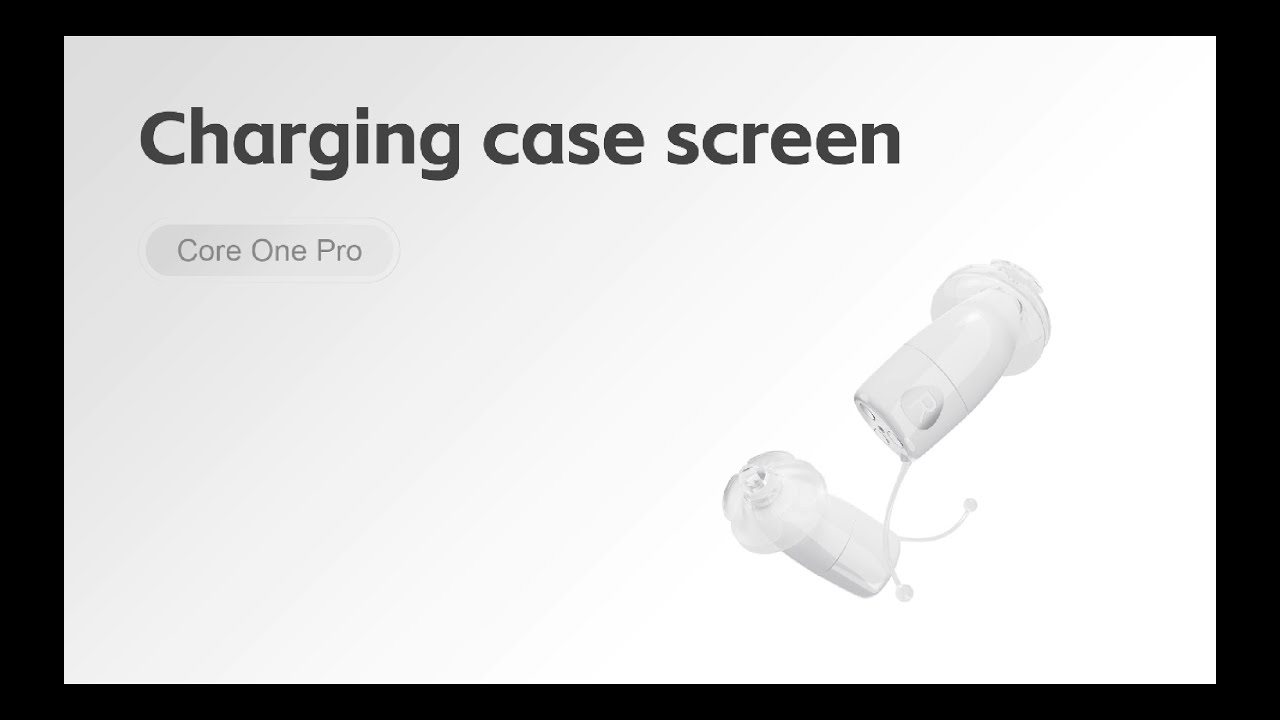 Ceretone Core One Pro Charging Case Screen