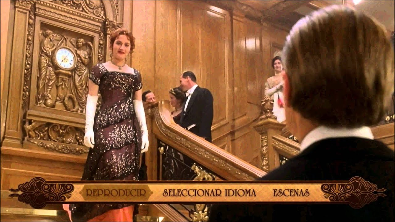 TITANIC Menu DVD 2012 Disco 1